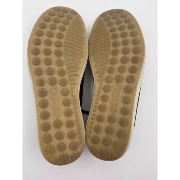 Ecco Sneakers Soft 7 Low Womens Size 9-9.5 Black Casual Walking Lace Up Shoes - Picture 10 of 16